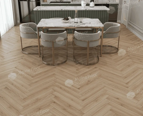 Ламинат Alpine Floor Елка 8 (Herringbone 8) Дуб Артуа LF102-12